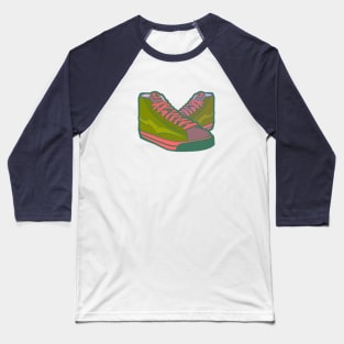 Vintage Hightop Sneakers Baseball T-Shirt